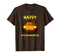 tdlapparel Happy Halloween Jeep Gifts Shirt for men woman T-Shirt - TDL-APPAREL