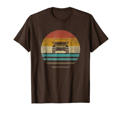 tdlapparel Vintage Jeeps Shirt Retro 70s Distressed Off Road Men Women T-Shirt - TDL-APPAREL