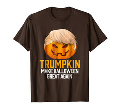 tdlapparel Trumpkin Make Halloween Great Again Trump Halloween Shirt T-Shirt - TDL-APPAREL