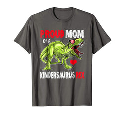 tdlapparel Roaring Kindergarten Dinosaur T Rex Back to School Shirt Boy