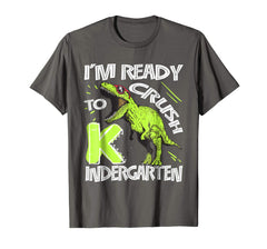 tdlapparel Kindergarten Back to School Dinosaur Shirt for Boys T-Shirt - TDL-APPAREL