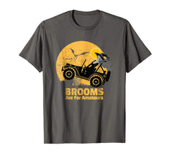 tdlapparel Brooms Are For Amateurs T-Shirt Halloween Jeep T-shirt T-Shirt - TDL-APPAREL