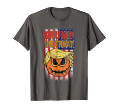tdlapparel Trump Or Treat Funny Halloween Trumpkin T-Shirt T-Shirt - TDL-APPAREL