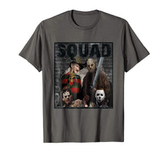 tdlapparel Halloween Horror T-Shirt Squad Gift For Men Women T-Shirt - TDL-APPAREL