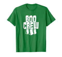 tdlapparel Boo Crew T-Shirt Funny Halloween Ghost Gang Squad Ghouls T-Shirt - TDL-APPAREL