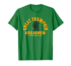 tdlapparel Trump Halloween Tshirt, Great Trumpkin Believer, Funny T-Shirt - TDL-APPAREL