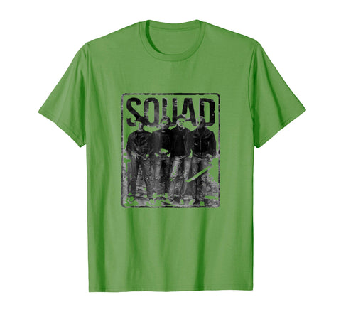 tdlapparel Horror Squad jason-michael squad Halloween 2018 TShirt Best Short Sleeves Men / Grass / S T-Shirt - TDL-APPAREL