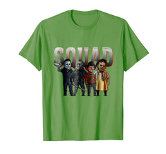 tdlapparel Squad jason-michael horror squad Tshirt halloween 2018 T-Shirt - TDL-APPAREL