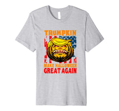 tdlapparel TRUMPKIN Shirt Evil Pumpkin Trump Costume Halloween Gift T-Shirt - TDL-APPAREL