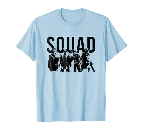 tdlapparel Squad jason michael horror squad Tshirt halloween 2018 Short Sleeves Men / Light Blue / S T-Shirt - TDL-APPAREL