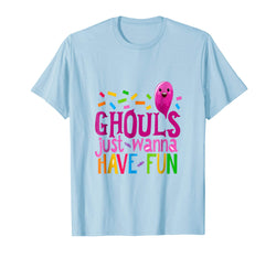 tdlapparel Ghouls Just Wanna Have Fun Funny Girl Halloween Ghost Shirt