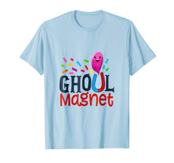 tdlapparel Ghoul Magnet Funny Kids Halloween Ghost Shirt Boys Girls