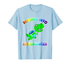 tdlapparel ROARING INTO KINDERGARTEN BABY BACK TO SCHOOL T-SHIRT T-Shirt - TDL-APPAREL