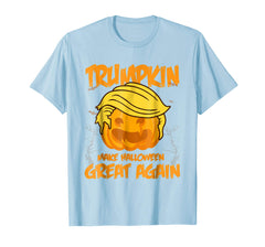 tdlapparel Trumpkin T-Shirt Make Halloween Great Again Gift Costume T-Shirt - TDL-APPAREL