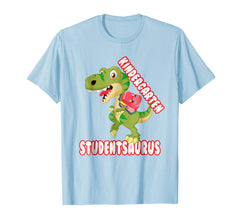 tdlapparel Kindergarten Dinosaur T Rex Back to School Shirt kid T-Shirt - TDL-APPAREL
